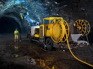 Brazil iron ore mining project using high-pressure DTH drilling