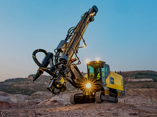 South Africa gold mine hard-rock drilling with tricone bits