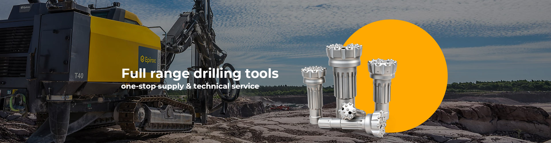 Explore the HLDRILLS range of rock drilling tools and equipment.