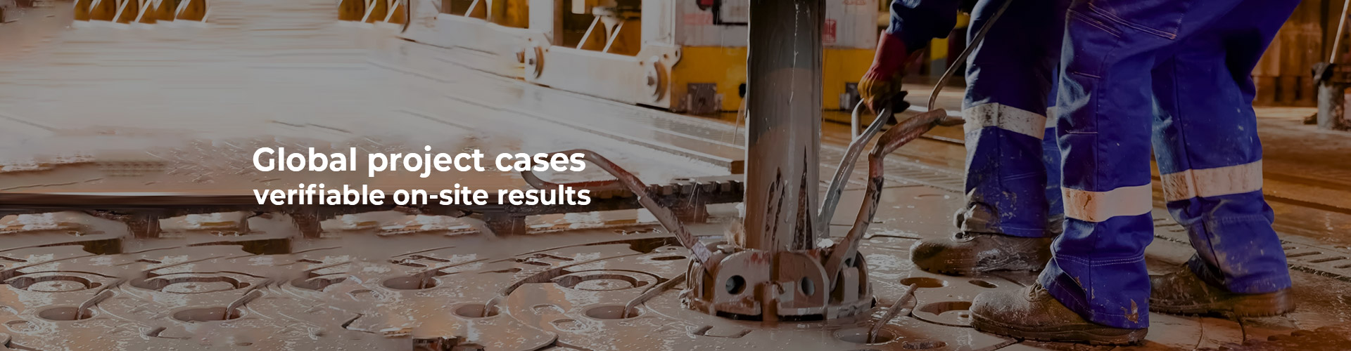 Global drilling project cases with verifiable on-site results.